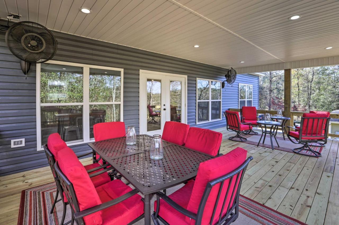 White Oak Creek Home With Views, Deck And Pool Access! Eufaula Exteriér fotografie